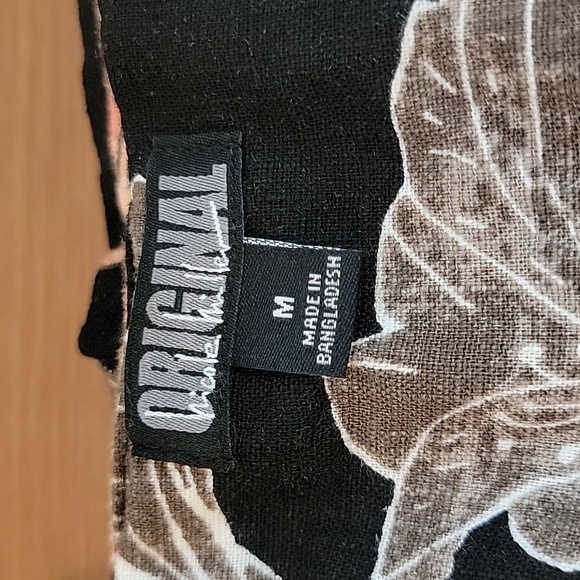 Original Nicole Miller Floral V-Neck Linen Women’s Mini Dress Sz M - Picture 4 of 6